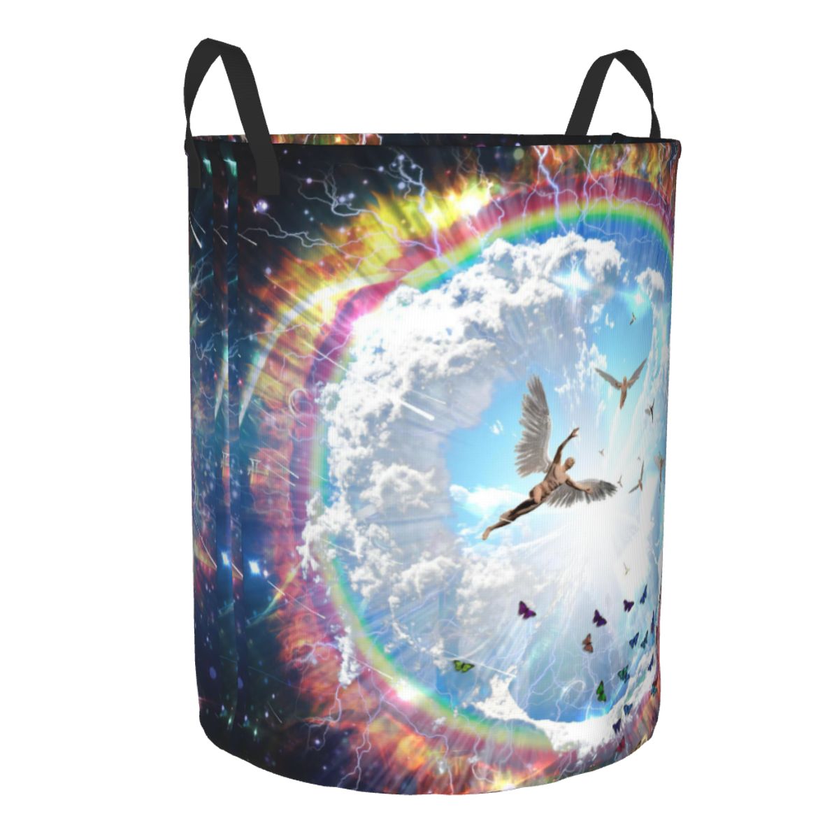 Vivid Galaxy Angels Round Laun – обзор и цена Home Decor Hampers