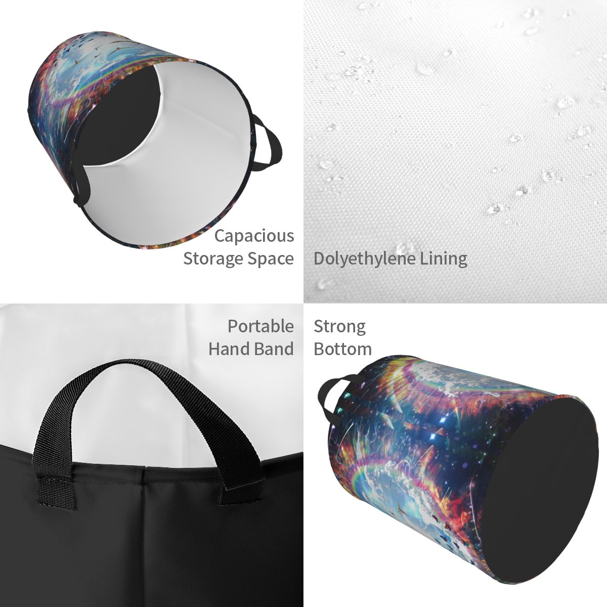 Vivid Galaxy Angels Round Laun – обзор и цена Home Decor Hampers