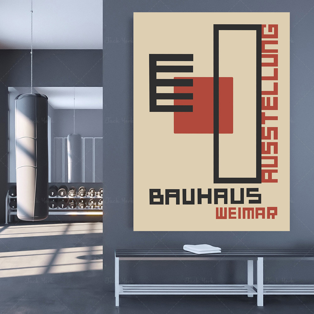 Bauhaus Ausstellung Canvas Pri – обзор и цена Home Decor Expo