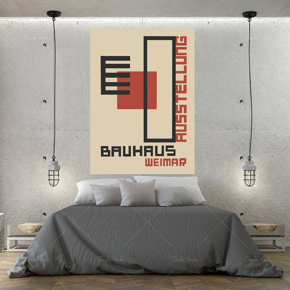Bauhaus Ausstellung Canvas Pri – обзор и цена Home Decor Expo