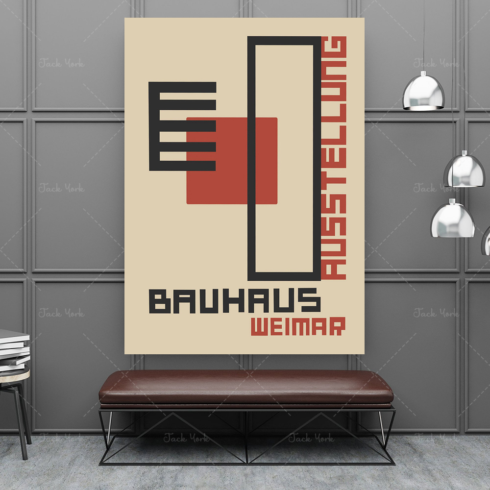 Bauhaus Ausstellung Canvas Pri – обзор и цена Home Decor Expo