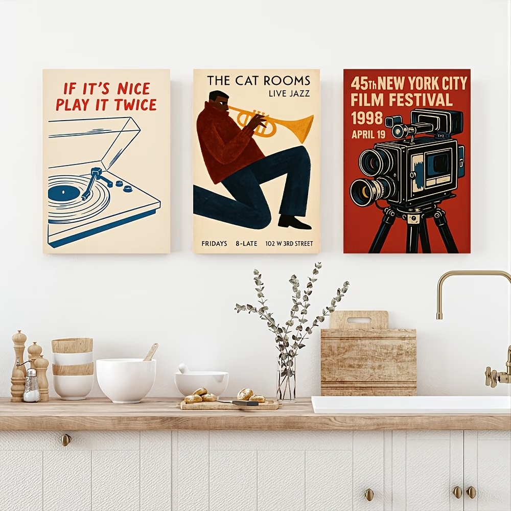 Modern,Retro Jazz Cat, New Yor – обзор и цена Home Decor Cat