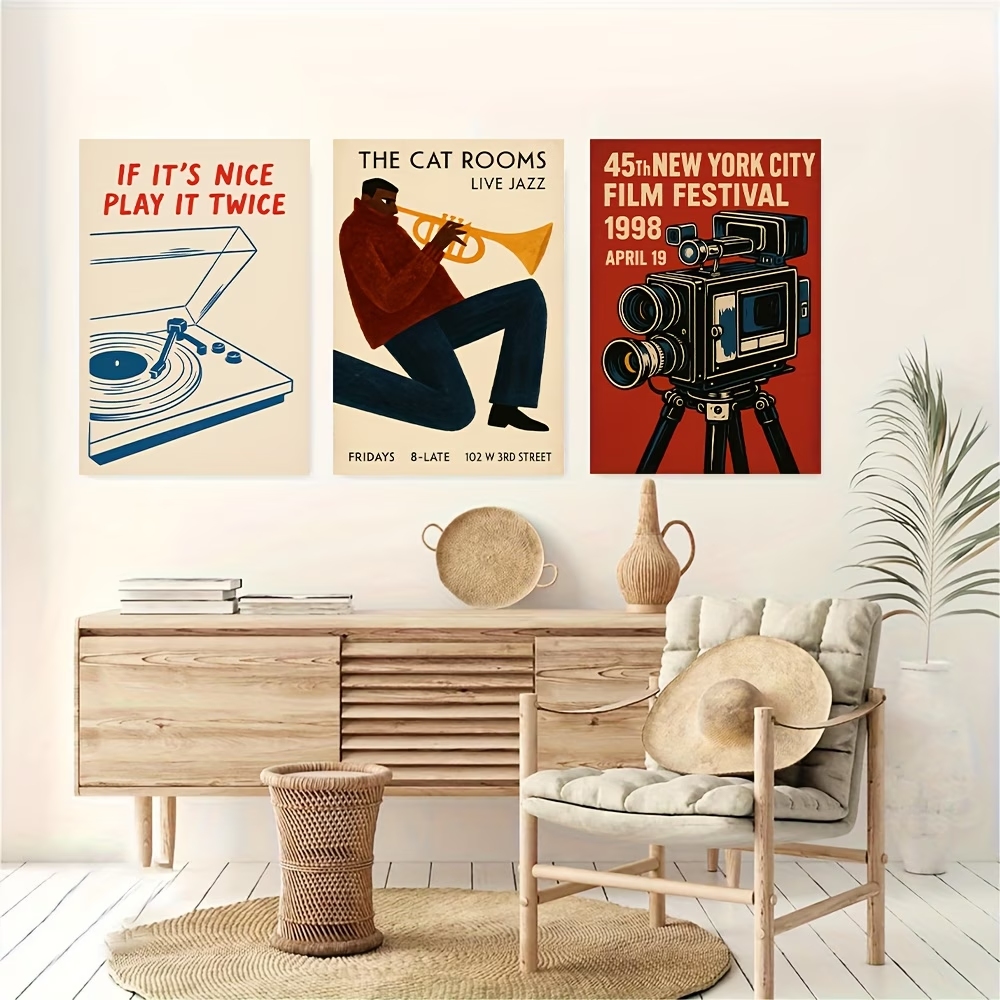 Modern,Retro Jazz Cat, New Yor – обзор и цена Home Decor Cat