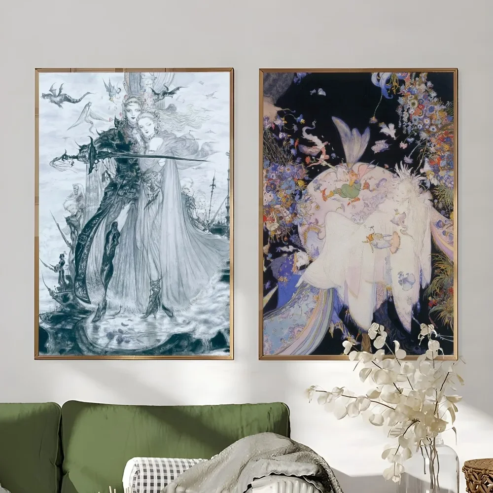 Yoshitaka Amano Final Fantasy  – обзор и цена Home Decor Games Free