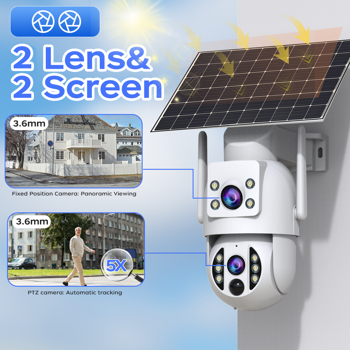 JOOAN 4K WiFi Solar Camera Dua – обзор и цена Home Decor Uk
