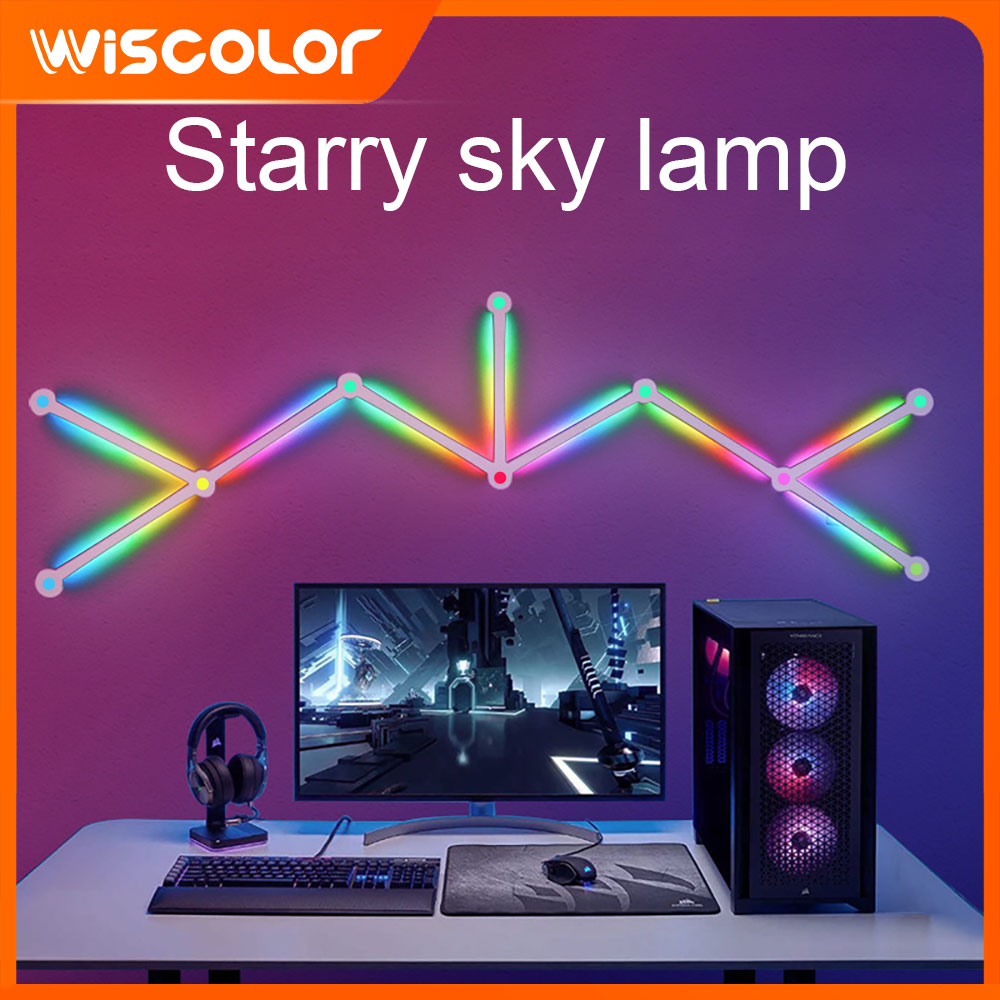 LED Smart DIY WIFI Wall Lamp S – обзор и цена Home Decor Wall Molding