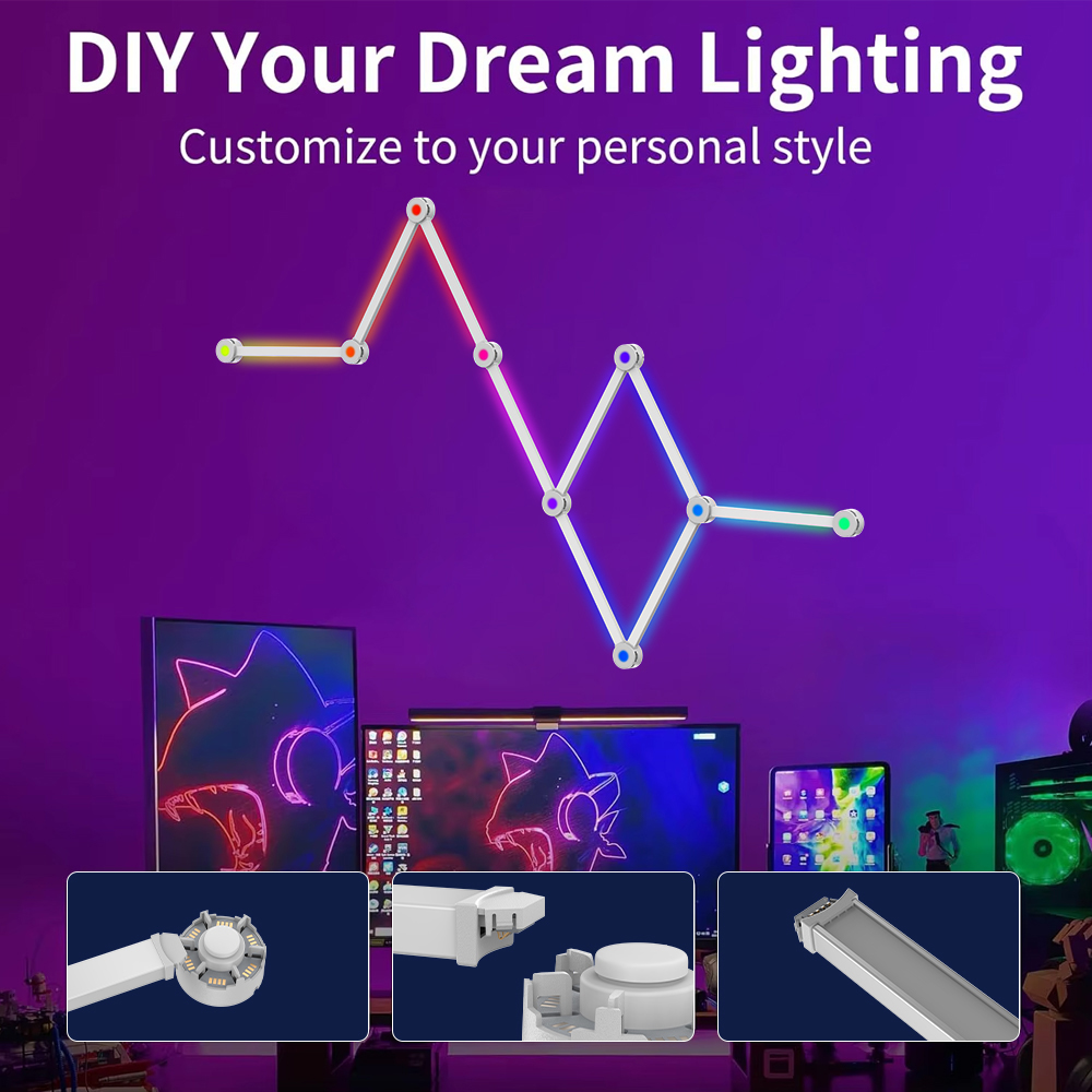LED Smart DIY WIFI Wall Lamp S – обзор и цена Home Decor Wall Molding