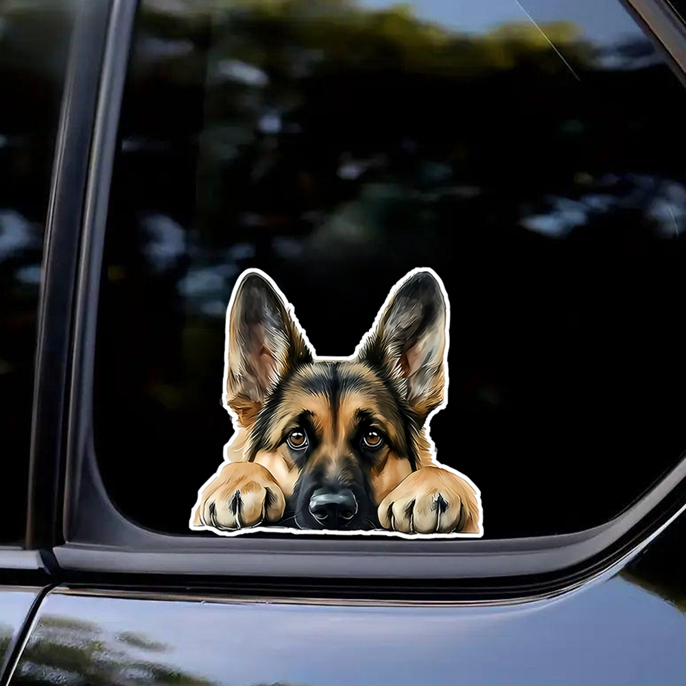 1PC Lying German Shepherd Viny – обзор и цена Germany Home Decor