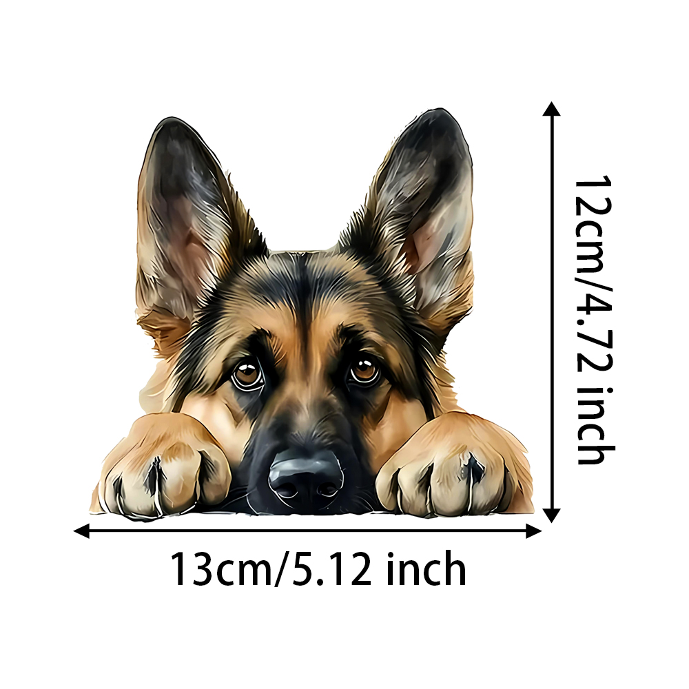 1PC Lying German Shepherd Viny – обзор и цена Germany Home Decor