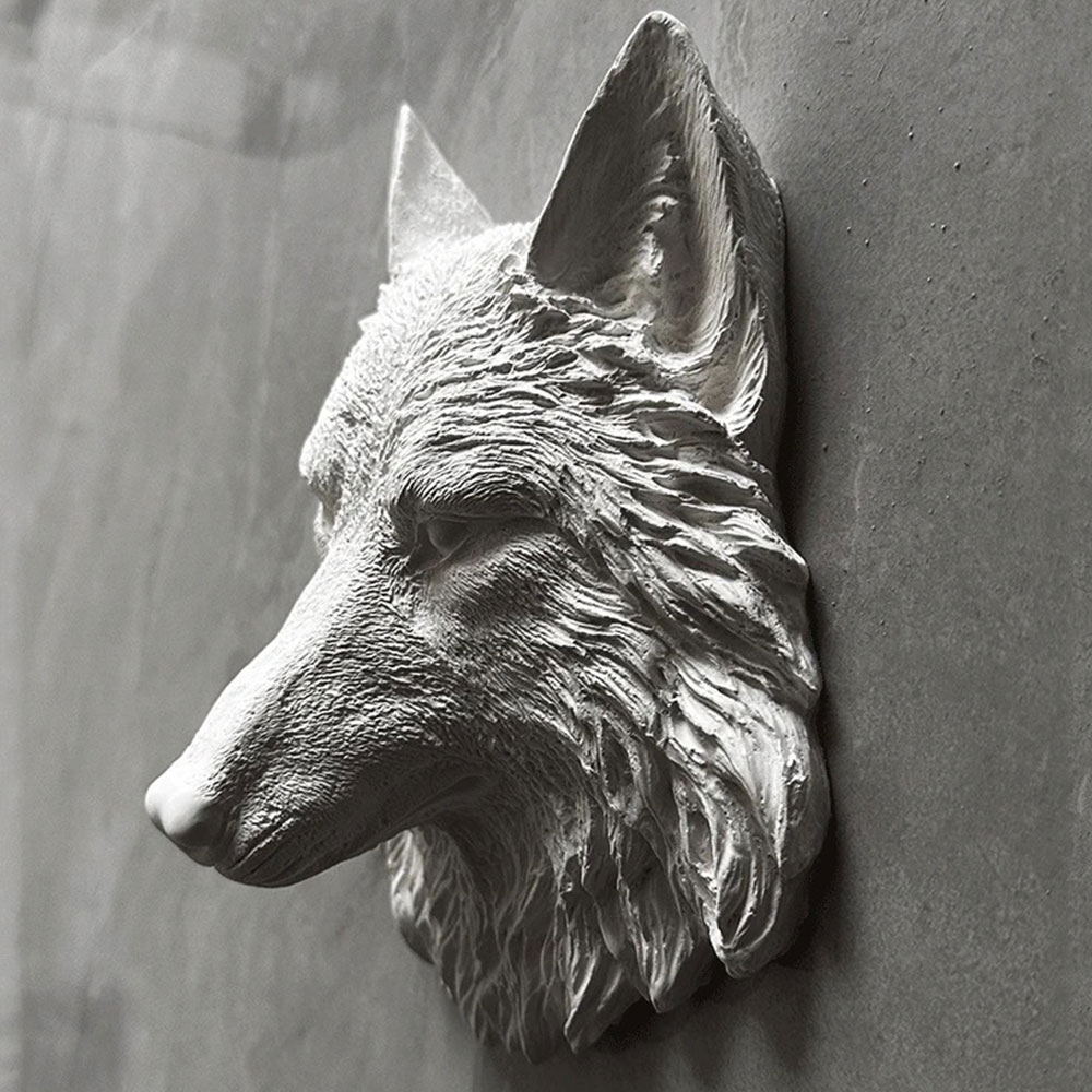 Animal Wolf Head Mold Lion Hea – обзор и цена Home Decor Wall Molding